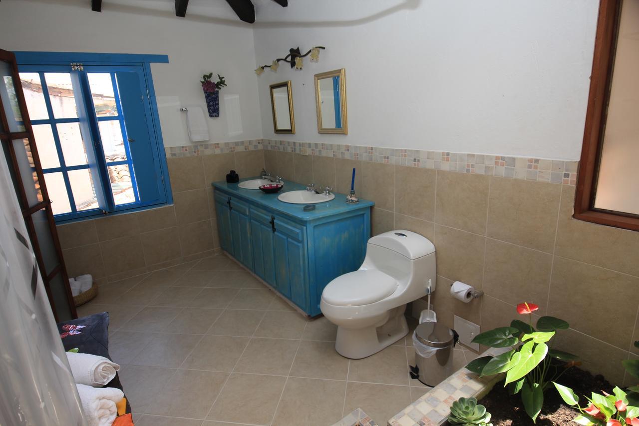 Casa Azul Leyva Villa Villa de Leyva Bagian luar foto